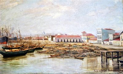Port of the Bishop in 1886 by Benedito Calixto